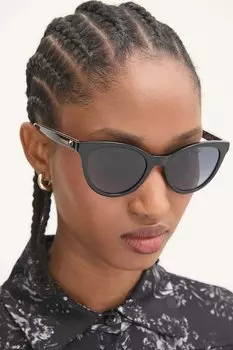 Солнцезащитные очки Love Moschino, черный