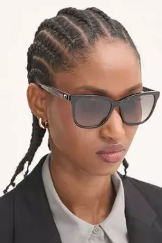 Солнцезащитные очки Love Moschino, коричневый