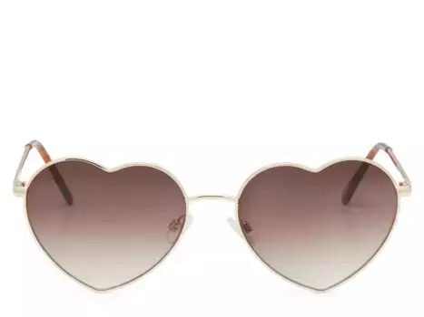 Солнцезащитные очки Loveletter Heart Kelly & Katie, Gold