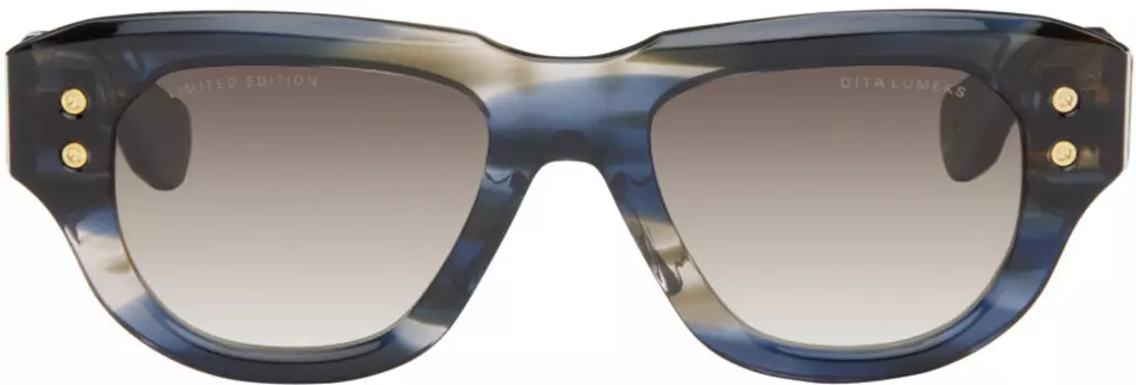 Солнцезащитные очки Lumeks ограниченной серии Blue & Brown Dita