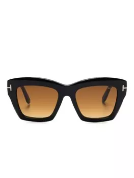 Солнцезащитные очки Luna TOM FORD Eyewear, черный