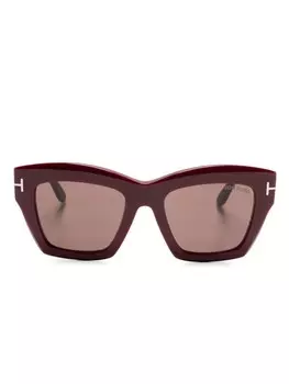 Солнцезащитные очки Luna TOM FORD Eyewear, красный