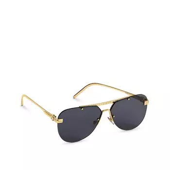 Солнцезащитные очки LV Ash Louis Vuitton, золотой
