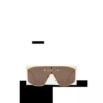 Солнцезащитные очки LV Golden Mask Louis Vuitton, золотой