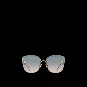 Солнцезащитные очки LV Jewel Round Cat Eye Louis Vuitton, синий