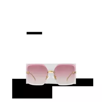 Солнцезащитные очки LV Jewel Square Louis Vuitton, розовый