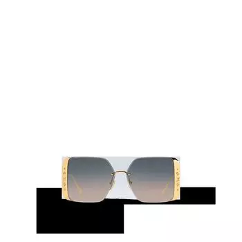 Солнцезащитные очки LV Moon Metal Square Louis Vuitton, золотой