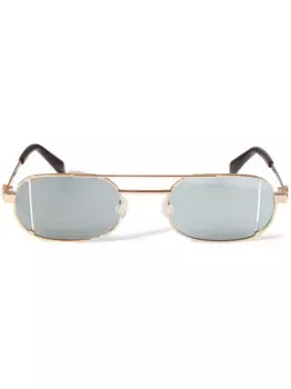 Солнцезащитные очки Lynn Off-White Eyewear, золотой