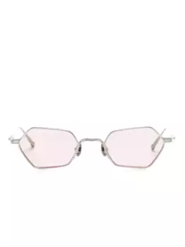 Солнцезащитные очки M3138 в геометричной оправе Matsuda, серебяный