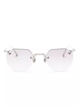 Солнцезащитные очки M5003 в геометричной оправе Matsuda, серебряный