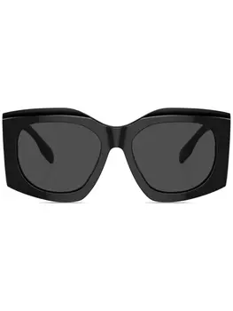 Солнцезащитные очки Madeline с логотипом Burberry Eyewear, черный