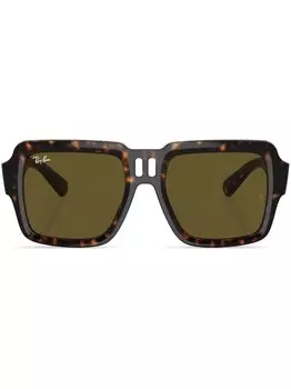 Солнцезащитные очки Magellan в квадратной оправе Ray-Ban, зеленые