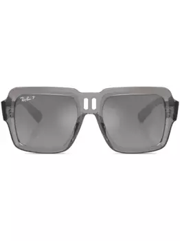 Солнцезащитные очки Magellan в квадратной оправе Ray-Ban, серый