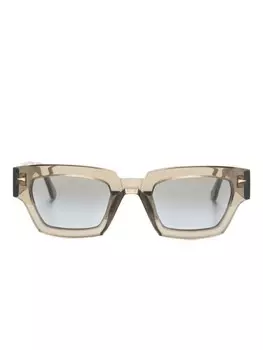 Солнцезащитные очки Magenta в геометричной оправе Ahlem, коричневый