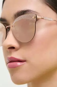 Солнцезащитные очки Майкла Корса Michael Kors, бежевый