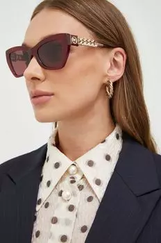 Солнцезащитные очки Майкла Корса Michael Kors, бордовый