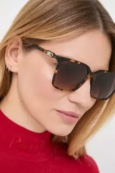 Солнцезащитные очки Майкла Корса Michael Kors, коричневый