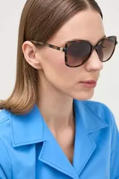 Солнцезащитные очки Майкла Корса Michael Kors, коричневый