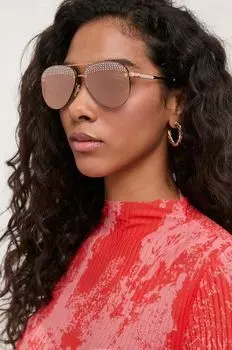 Солнцезащитные очки Майкла Корса Michael Kors, розовый