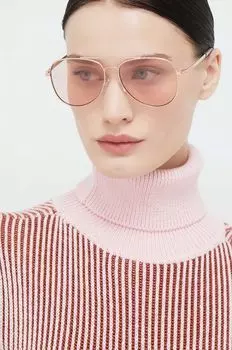 Солнцезащитные очки Майкла Корса Michael Kors, розовый