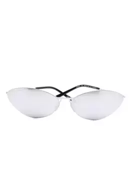 Солнцезащитные очки Malibu Balenciaga Eyewear, черный
