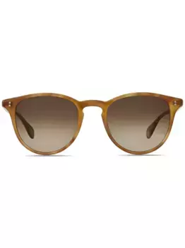 Солнцезащитные очки MANZANITA SUN Garrett Leight, коричневый