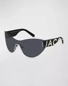 Солнцезащитные очки Marc 737S, смешанная техника Marc Jacobs, цвет Black