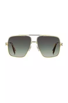 Солнцезащитные очки Marc Jacobs Aviator With Chain, цвет Gold Havana