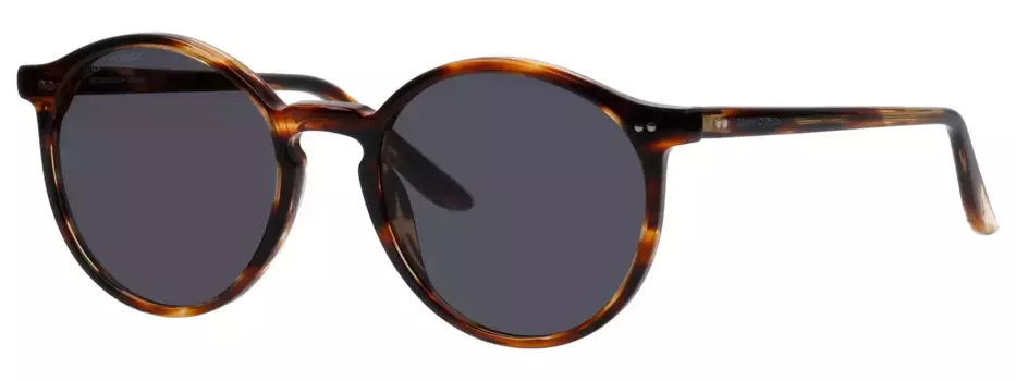 Солнцезащитные очки Marc O'Polo с заклепанными шарнирами, коричневый