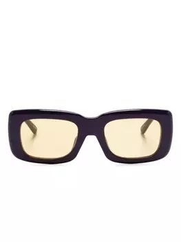 Солнцезащитные очки Marfa из коллаборации с The Attico Linda Farrow, фиолетовый