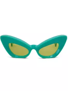 Солнцезащитные очки Marni, зеленый