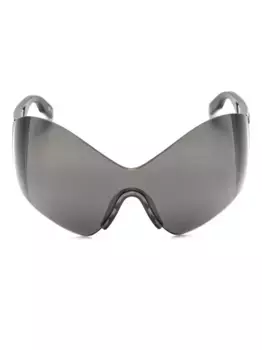 Солнцезащитные очки Mask в оправе 'бабочка' Balenciaga Eyewear, черный