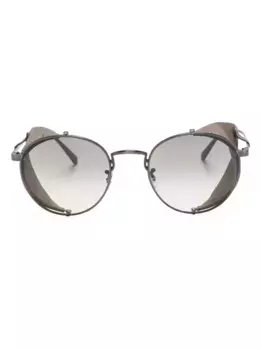 Солнцезащитные очки-маска Cesarino-L Oliver Peoples, коричневый