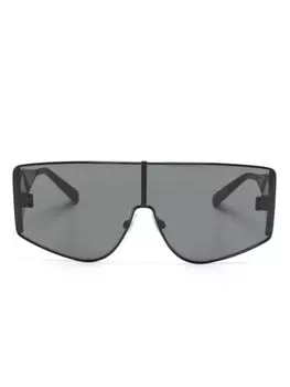 Солнцезащитные очки-маска Dolce & Gabbana Eyewear, черный