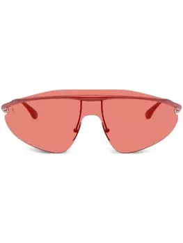 Солнцезащитные очки-маска Ferrari, красный