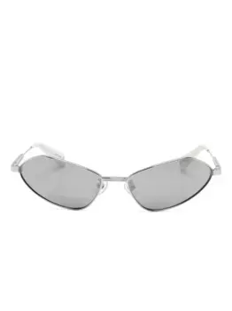 Солнцезащитные очки-маска JACQUEMUS, серый