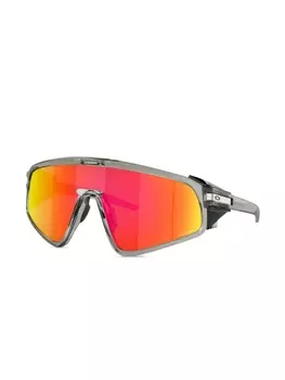 Солнцезащитные очки-маска Latch Panel Oakley, серый