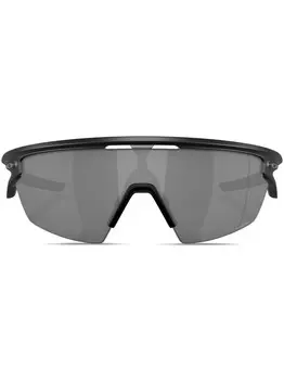 Солнцезащитные очки-маска Oakley, черный