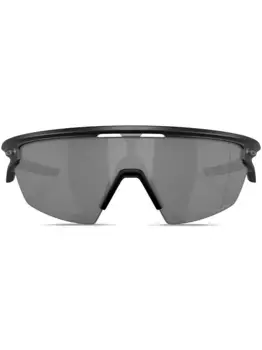 Солнцезащитные очки-маска Oakley, черный