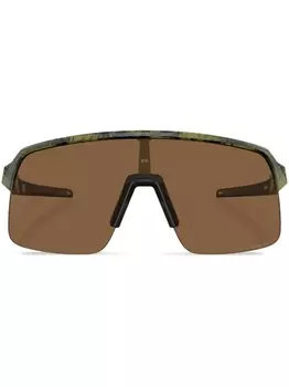 Солнцезащитные очки-маска Sutro Lie Chrysalis Oakley, зеленый