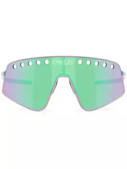 Солнцезащитные очки-маска Sutro Ti Sweep Oakley, синий