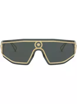 Солнцезащитные очки-маска V-Powerful Versace Eyewear, серый