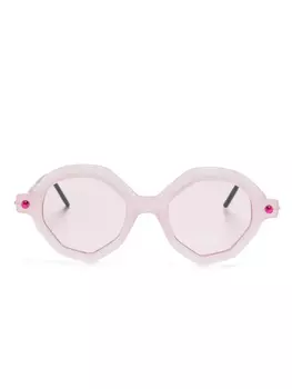 Солнцезащитные очки Maske P18 Kuboraum, розовый