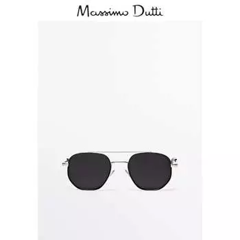Солнцезащитные очки Massimo Dutti, серебряный