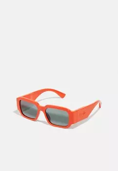 Солнцезащитные очки Maui Jim, цвет orange/orange/grey