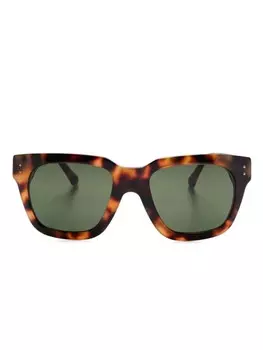 Солнцезащитные очки Max Linda Farrow, коричневый