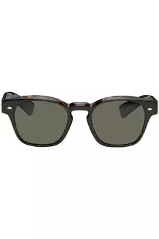 Солнцезащитные очки Maysen Oliver Peoples, цвет walnut tortoise