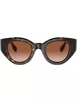 Солнцезащитные очки Meadow с затемненными линзами Burberry Eyewear, коричневый