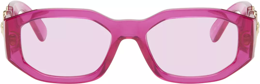 Солнцезащитные очки Medusa Biggie розового цвета Maxi Versace