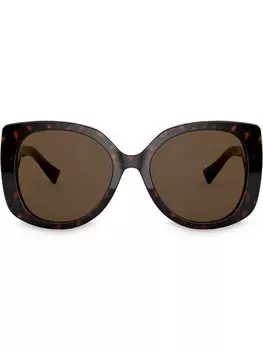 Солнцезащитные очки Medusa Icon в квадратной оправе Versace Eyewear, зеленый